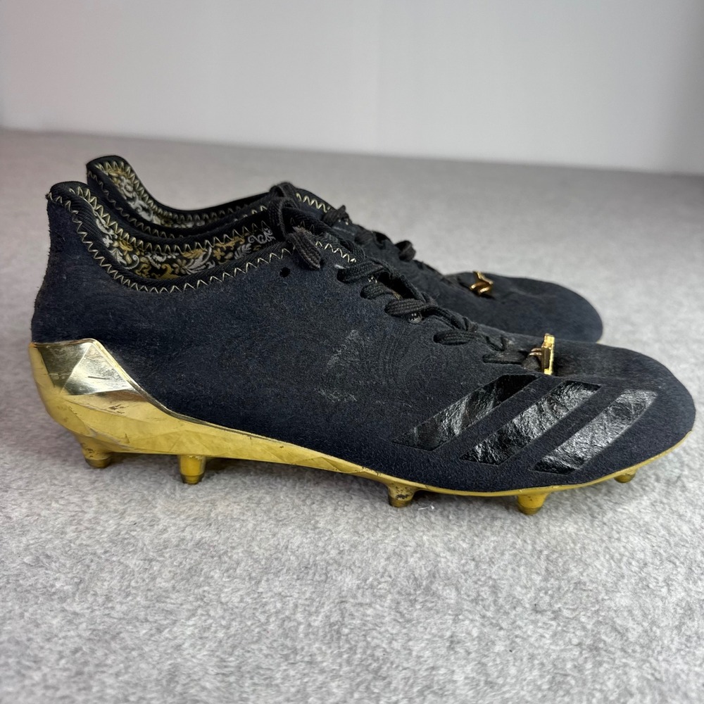 Adidas Adizero 5 Star 6.0 Sundays Best Football Cleats Men 9.5 Black Gold BW0880